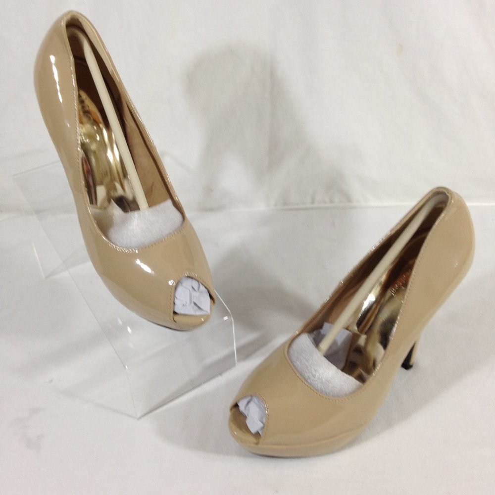 Shoes of Soul-Final Price- Platform Stiletto Camel Platforms Sz  10